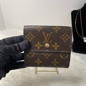 Authentic Louis Vuitton Portefeuille Elise Wallet